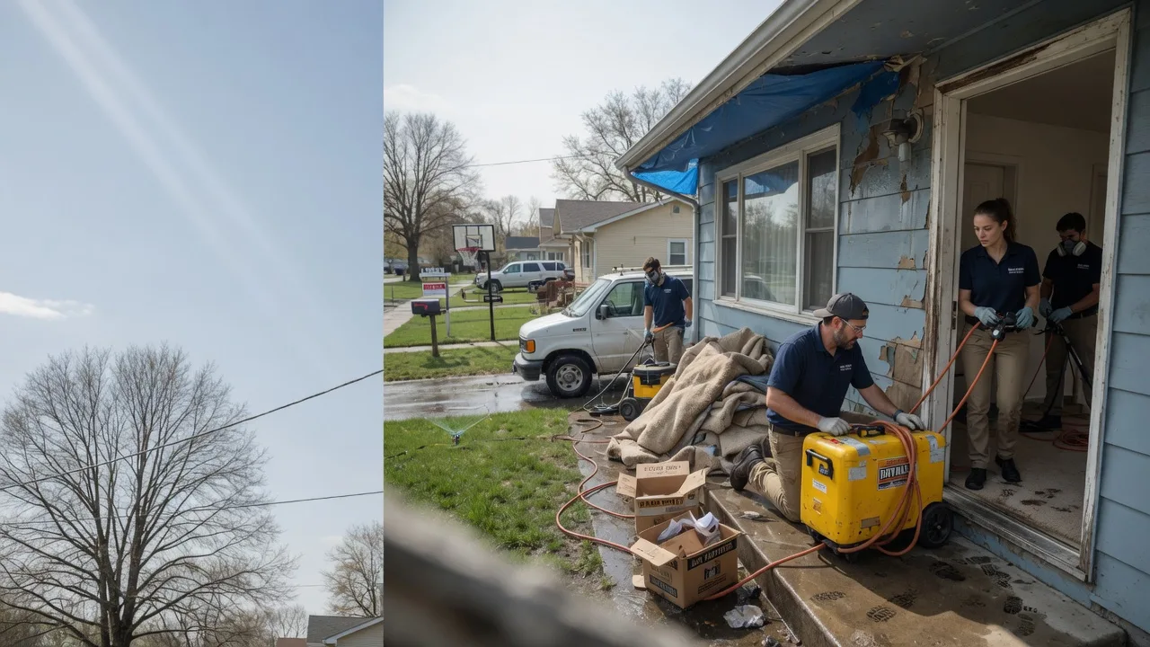Basement Flood Cleanup in Line Lexington, PA near me